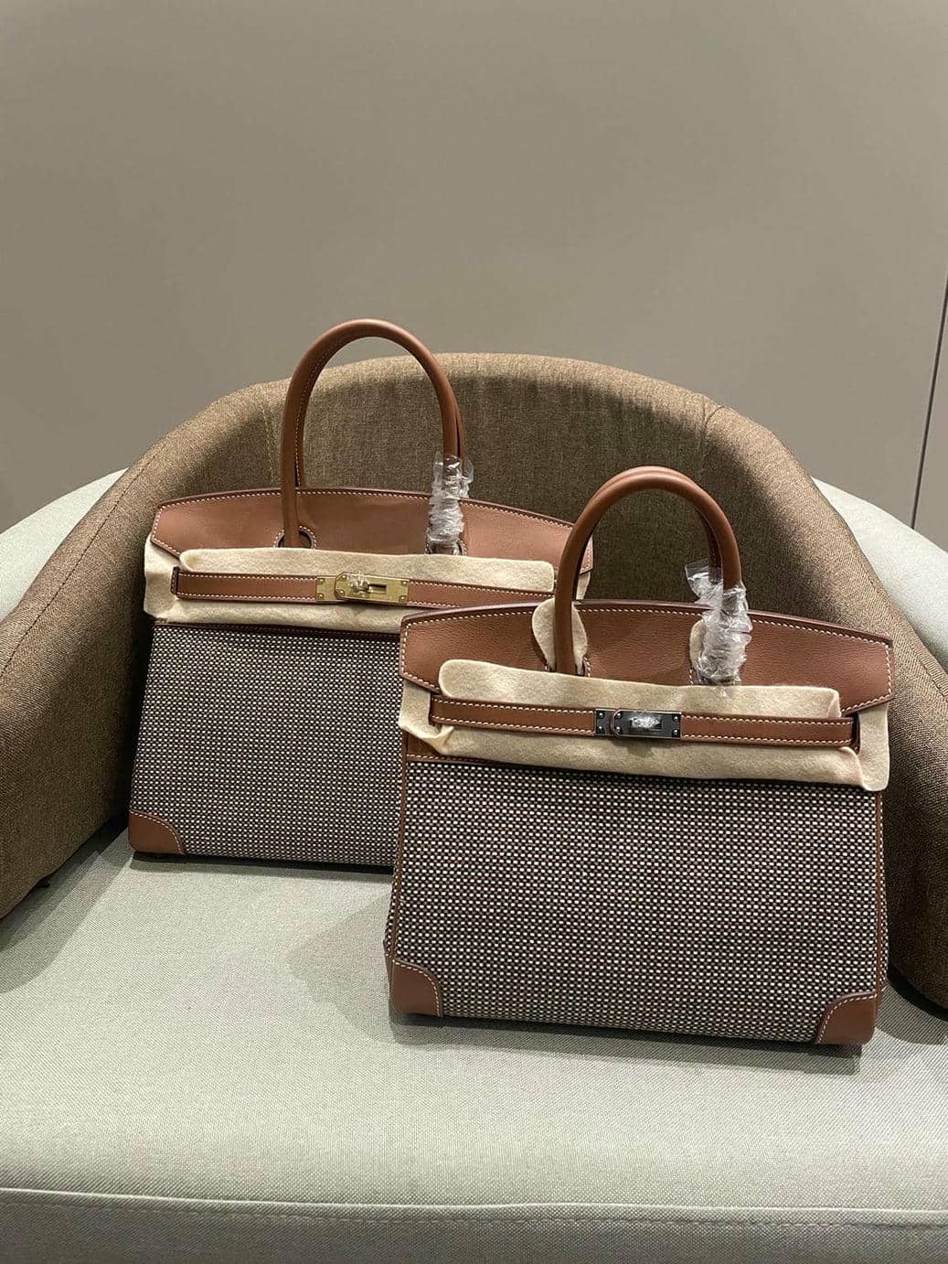 Birkin Canvas-Leather Mix-109